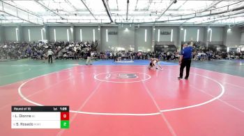 138 lbs Round Of 16 - Landon Dionne, Bristol Central vs Spencer Rosado, Portland