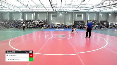 138 lbs Round Of 16 - Landon Dionne, Bristol Central vs Spencer Rosado, Portland