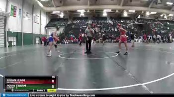 132 lbs Round 4 (16 Team) - Julian Humm, Millard South vs Perry Swarm, Kearney