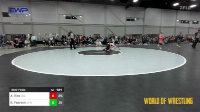 102 lbs Semifinal - Avery Rios, LWA 12U vs Bowen Pearson, Untouchables 12u White