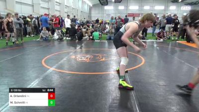 E-139 lbs Consolation - Anthony Orlandini, PA vs Mason Schmitt, MI