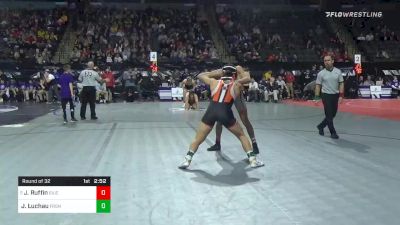 157 lbs Prelims - Justin Ruffin, SIUE vs Jace Luchau, Fresno State