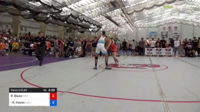 70 kg Consi Of 8 #2 - Ryan Blees, SERTC-VT vs Ke-Shawn Hayes, Ohio State-Unattached