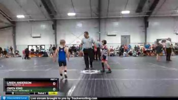 56 lbs Round 2 (6 Team) - Laken Anderson, Team Palmetto vs Owen King, Steel Valley Renegades