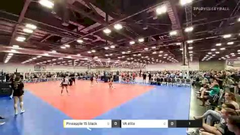 Pineapple 15 black vs VA elite - 2022 JVA Summerfest presented by Nike