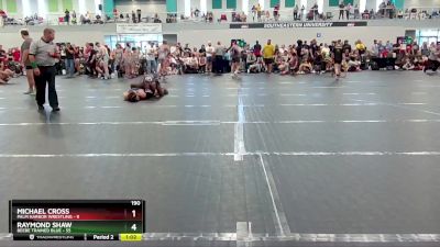 190 lbs Round 2 (6 Team) - Raymond Shaw, Beebe Trained Blue vs Michael Cross, Palm Harbor Wrestling