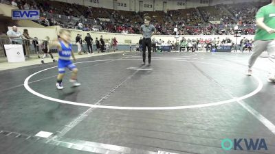 37 lbs Consi Of 8 #1 - Liam Williams, Wagoner Heat vs Everett Long, Pryor Elementary Wrestling