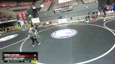 82 lbs Cons. Round 2 - Drake Lightner, Tehachapi Valley Wrestling Club vs JohnMatthew Curiel, Savage House Wrestling Club