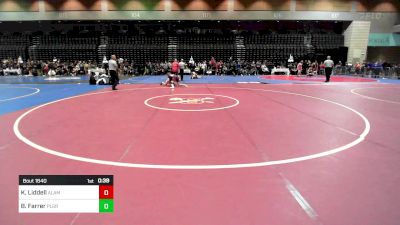 150 lbs Consi Of 16 #2 - Kyler Liddell, Alamosa vs Bradlee Farrer, Pleasant Grove