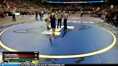 Champ. Round 1 - Tyler Harrill, Omaha Skutt Catholic vs Brasen Hakert, Gering