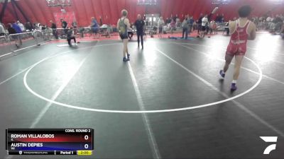 170 lbs Cons. Round 2 - Roman Villalobos, IL vs Austin Depies, WI