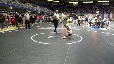 80 lbs Rd 4 - Consi Of 8 #1 - Caleb Czaniecki, Peters Township vs Finnegan Frank, Fox Chapel