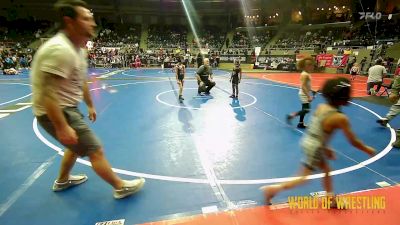 49 lbs Consi Of 8 #2 - JayRonn Fields Jr, South Hills Wrestling Academy vs Landyn Schadt, Big Game WC