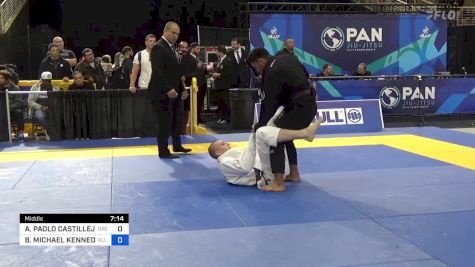 ANGELO PAOLO CASTILLEJO vs BRAEDON MICHAEL KENNEDY 2024 Pan Jiu Jitsu IBJJF Championship