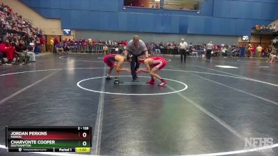 2 - 126 lbs Cons. Round 2 - Jordan Perkins, Marion vs Charvonte Cooper, Southampton