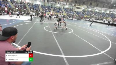 61 lbs Consi Of 8 #2 - Yael Hurtado, Viking Wrestling vs Kenzo Chavez, Duran Elite