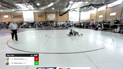 100 lbs Consi Of 8 #2 - Lillie Normandie, Greater Lowell vs Alyssa Marciano, North Providence