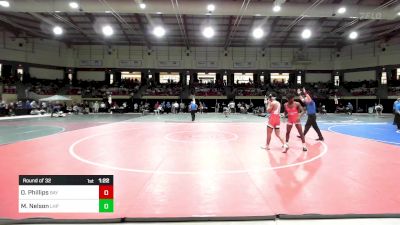 157 lbs Round Of 32 - Odin Phillips, Baylor School vs Marrion Nelson, Lake Highland Prep