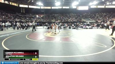 5A 132 lbs Cons. Round 2 - Connor McCarroll, Post Falls vs Sebastian Delgado, Eagle