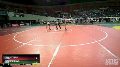 5A-113 lbs Champ. Round 1 - Jeremiah Oliva, Crater vs Cash Littrell, Caldera