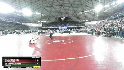 4A 138 lbs Cons. Round 1 - Eli Chmielewski, Issaquah vs Isaiah Rogers, Battle Ground