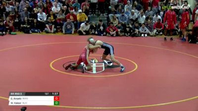 152 lbs Rr rnd 3 - Gerard Angelo, Bergen Catholic vs Willy Kaiser, Blair