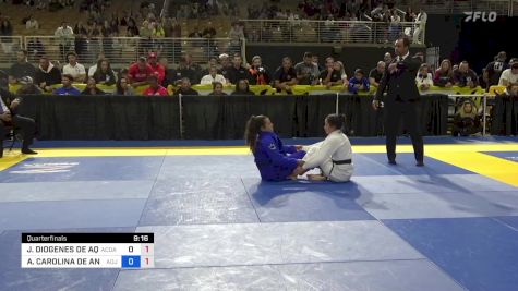 JHENIFER DIOGENES DE AQUINO vs ANA CAROLINA DE ANDRADE LIMA SOA 2024 Pan Jiu Jitsu IBJJF Championship