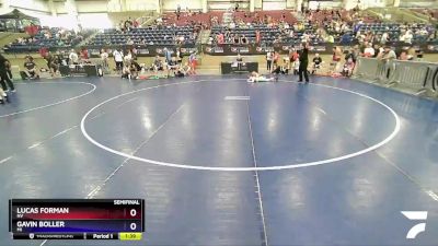 77 lbs Semifinal - Lucas Forman, NV vs Gavin Boller, MI