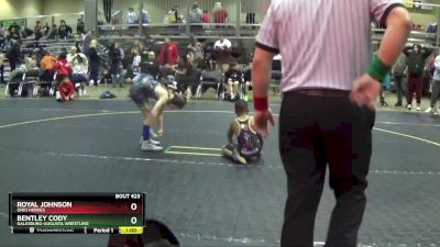 70 lbs Quarterfinal - Royal Johnson, Ohio Heroes vs Bentley Cody, Galesburg-Augusta Wrestling