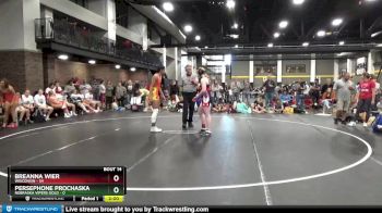 155 lbs Round 5 (6 Team) - Breanna Wier, Wisconsin vs Persephone Prochaska, Nebraska Vipers Gold