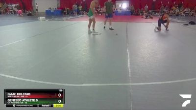 126 lbs Placement Matches (16 Team) - Geneseo Athlete 6, CR Washington vs Isaac Kolstad, White Bear Lake