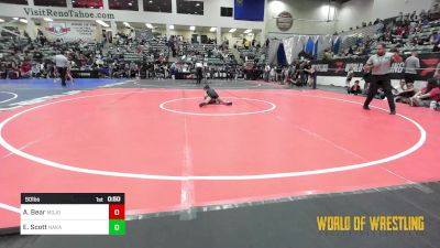 50 lbs Consi Of 8 #2 - Anniyah Bear, Mojo Grappling Academy vs Ella Scott, Nakamura Wrestling