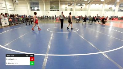 165 lbs Round Of 16 - Cash Albert, Lynx Wrestling Club vs Liam Harvey, Overcomer Training Center