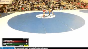 141 lbs Cons. Round 2 - Josh Cherba, North Central College vs Kael Lucero, Loras