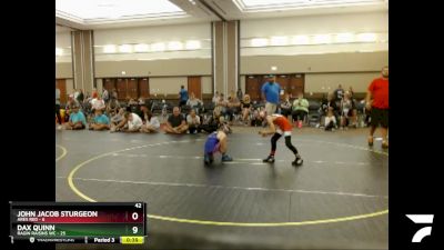 64 lbs Finals (8 Team) - Asher Johnson, Ares Red vs Blake Bernatowicz, Ragin Raisins WC