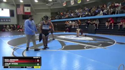 JV-41 lbs Round 2 - Gus Johnson, Mount Vernon vs Colby Myers, Solon