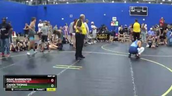150 lbs Round 2 (6 Team) - Isaac Barrientos, American Gladiators vs Caden Thomas, Steel Valley