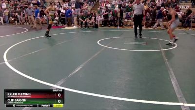 106 lbs Quarterfinal - Clif Bakhsh, Saint Marks H S vs Kyler Fleming, Wilmington Friends H S