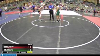 134 lbs Semis (4 Team) - Riley Barrett, Philomath vs Kaden Cha, North Marion