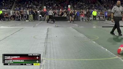 D1-138 lbs Cons. Round 2 - Xzavier Rodriguez, Grand Haven vs Tyler Garrett, Franklin HS