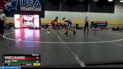 138 lbs Semifinal - Garrett McChesney, McChesney Grappling Academy vs Blake Cosby, Michigan