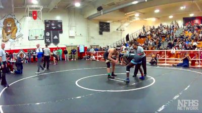 220 lbs Semifinal - Nicholas Sahakian, St John Bosco vs Elijah Tehe, Montclair