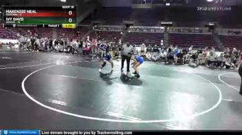 W-138 lbs 2nd Wrestleback (16 Team) - Ivy Davis, Kansas vs Makenzee Neal, Montana