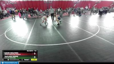 113 lbs Cons. Round 4 - Gavin Wolters, Askren Wrestling Academy vs Taitumn Deppe, DC Elite Wrestling