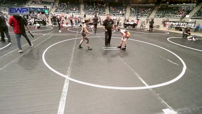 88 lbs Semifinal - Nash Denison, Cowboy Wrestling Club vs Lane Dodgen, Wesley Wrestling Club