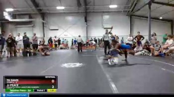 120 lbs Semis & 1st Wrestleback (8 Team) - TK Davis, Storm A vs JJ Peace, Palmetto State Wrestling Academy Gold