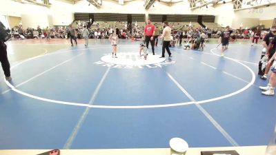 57 lbs Quarterfinal - Mia Carmela Barro, Revolution NY vs Reed Smith, ICWL Bruisers White