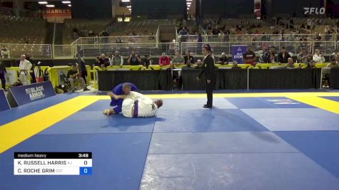 KERRY RUSSELL HARRIS vs CLINTON ROCHE GRIM 2024 Pan Jiu Jitsu IBJJF Championship