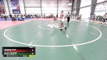 115 lbs Rd# 1 9:00am Friday - Jovanni Solis, Cali Red vs Brady Cramer, VA Team Predator