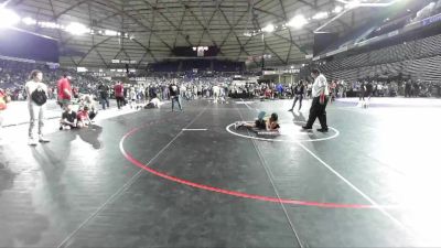 90-97 lbs Semifinal - Leilani Nanquilada, Mat Demon Wrestling Club vs Venice Perez, Ascend Wrestling Academy